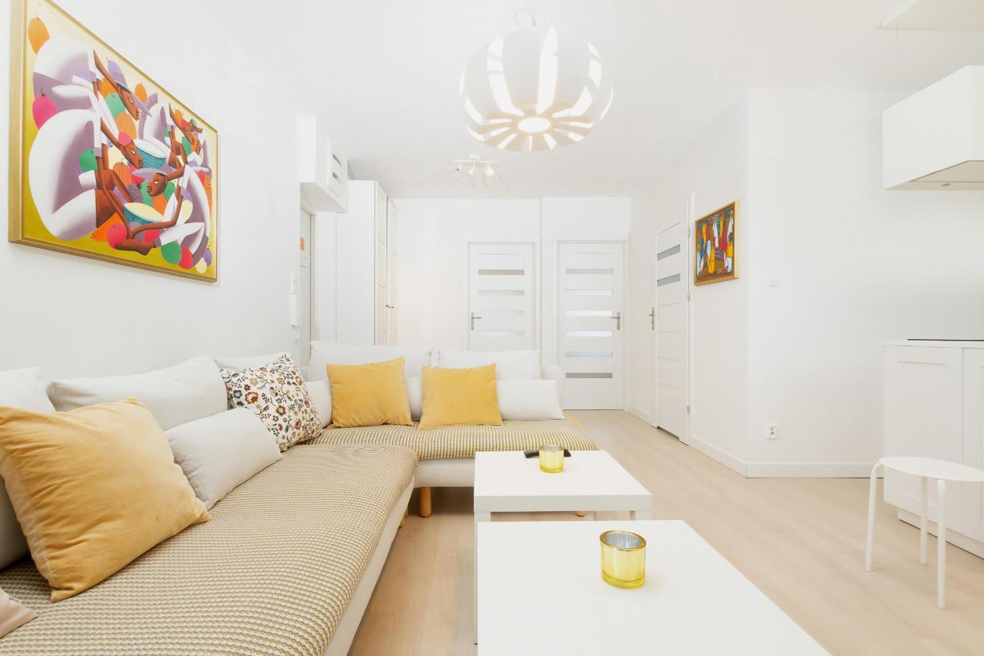 Gdynia Sunny Apartment For 5 People By Noclegi Renters Kültér fotó